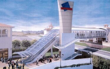 PASSERELLA PEDONALE - SERRAVALLE DESIGNER OUTLET
